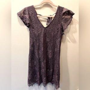 Francesca’s Purple dress